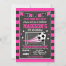 Search for girl soccer invitations Modern