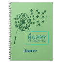 Search for st patricks notebooks Shamrock
