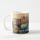 Search for brooklyn new york mugs Manhattan skyline