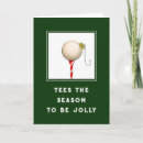 Search for funny golf christmas cards Golfer