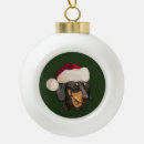 Search for dachshund christmas decor Black and tan