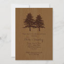 Search for woodland rehearsal dinner invitations Trees