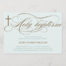 Search for blue and brown christening invitations Church