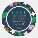 Search for 1 peter 5 7 stickers Scripture