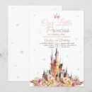 Search for our little princess birthday invitations Elegant
