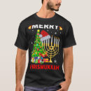 Search for chrismukkah tshirts Santa