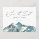 Search for mountain save the dates Typography