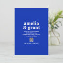 Search for sapphire blue invitations Modern