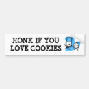 Search for cookie bumper stickers Funny