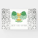 Search for safari birthday banners Watercolor