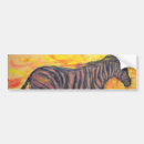 Search for zebras bumper stickers African animals