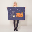 Search for black cat blankets Halloween