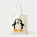Search for penguin bags Illustration