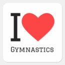 Search for gymnastics stickers I love gymnastics