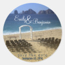 Search for destination invitations wedding stickers Beach