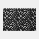 Search for gothic doormats Black and white