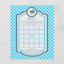 Search for baby shower games flyers Blue