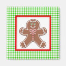 Search for gingerbread man magnets Red