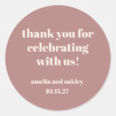 Search for retro wedding stickers Bold typography