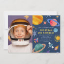 Search for astronaut boy invitations Space