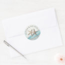 Search for romantic beach wedding stickers Starfish