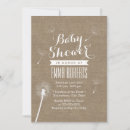 Search for dandelion baby shower invitations Vintage