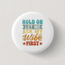 Search for husband funny badges Wife