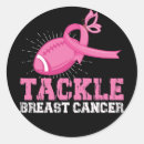 Search for american football stickers Breast cancer