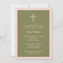 Search for cross christening invitations Baby baptism