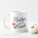Search for floral mother of bride mugs Typography