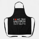 Search for boyfriend girlfriend aprons I love you