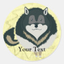 Search for cute wolf stickers Nature