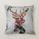 Search for deer head cushions Wood