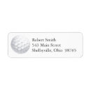 Search for golf ball return address labels Sports