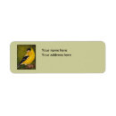 Search for goldfinch return address labels Wildlife