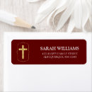 Search for catholic return address labels Gold