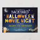 Search for scary movie night invitations Spooky