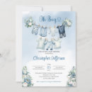 Search for clothesline baby boy shower invitations Earthy tones
