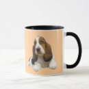 Search for basset hound dad mugs Puppy