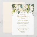Search for white rose bridal shower invitations Flowers
