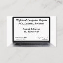 Search for programming business cards Technology