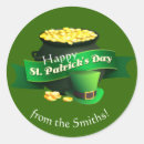 Search for st pats day stickers Green