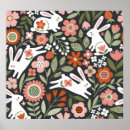 Search for white rabbit posters Floral