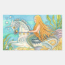 Search for sea unicorn stickers Mermaid