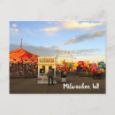 Search for round shape postcards Merry go round