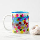 Search for watercolor polka dots mugs Abstract
