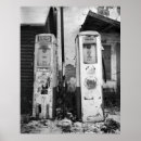 Search for old gas pump posters Vintage