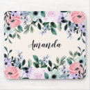 Search for floral border mousepads Watercolor