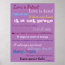 Search for love verse posters Bible