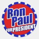 Search for ron paul stickers President